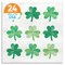 Big Dot of Happiness Shamrock St. Patrick’s Day Napkins, Saint Paddy’s Day Party Decor, White 3-Ply Paper Luncheon Dinner Napkins - 24 Count